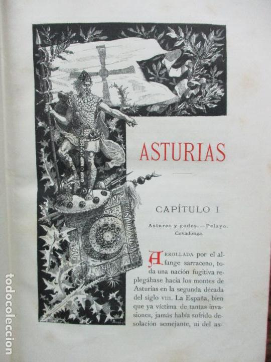 Libros: ASTURIAS Y LE&Oacute;N. - QUADRADO, Jos&eacute; Mar&iacute;a. - Foto 5