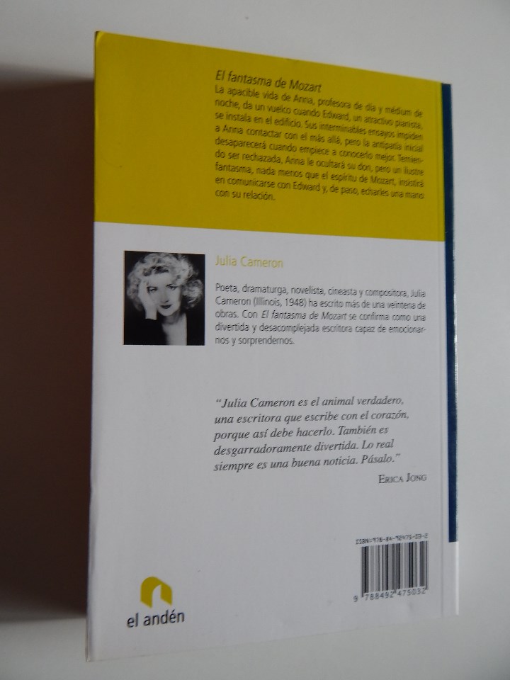 Libros: El fantasma de Mozart - Julia Cameron - Foto 2