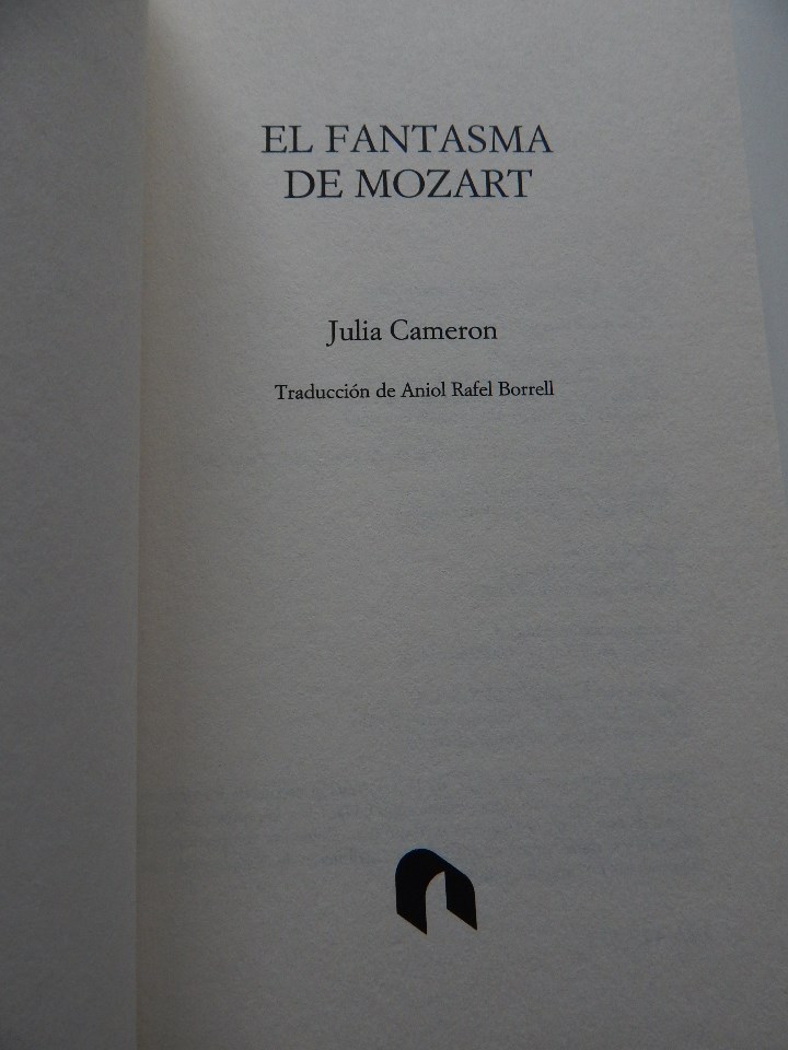 Libros: El fantasma de Mozart - Julia Cameron - Foto 6