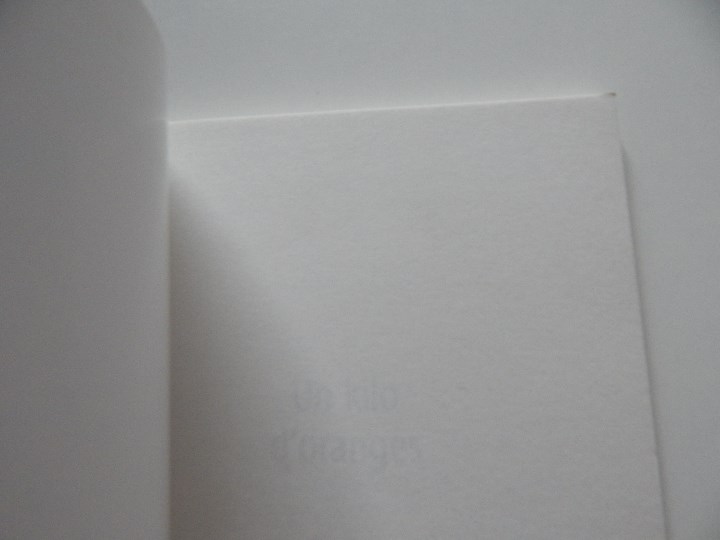 Libros: Un kilo d&acute;oranges - Roselyne Morel 2007 - Foto 3