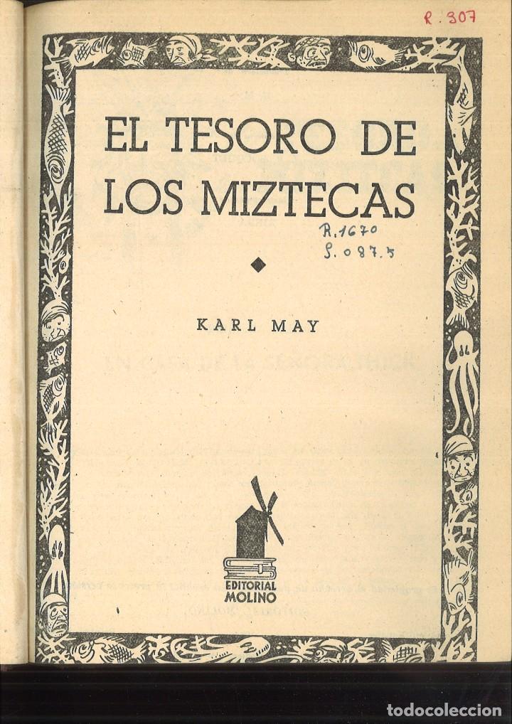 Libros: EL TESORO DE LOS MIZTECAS. Karl May - Foto 1