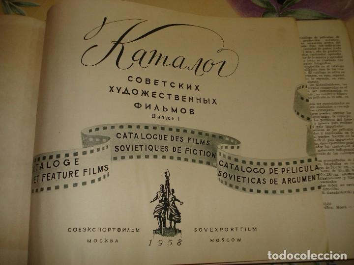 Libros: CATALOGO CINE RUSO 1958 - Foto 4