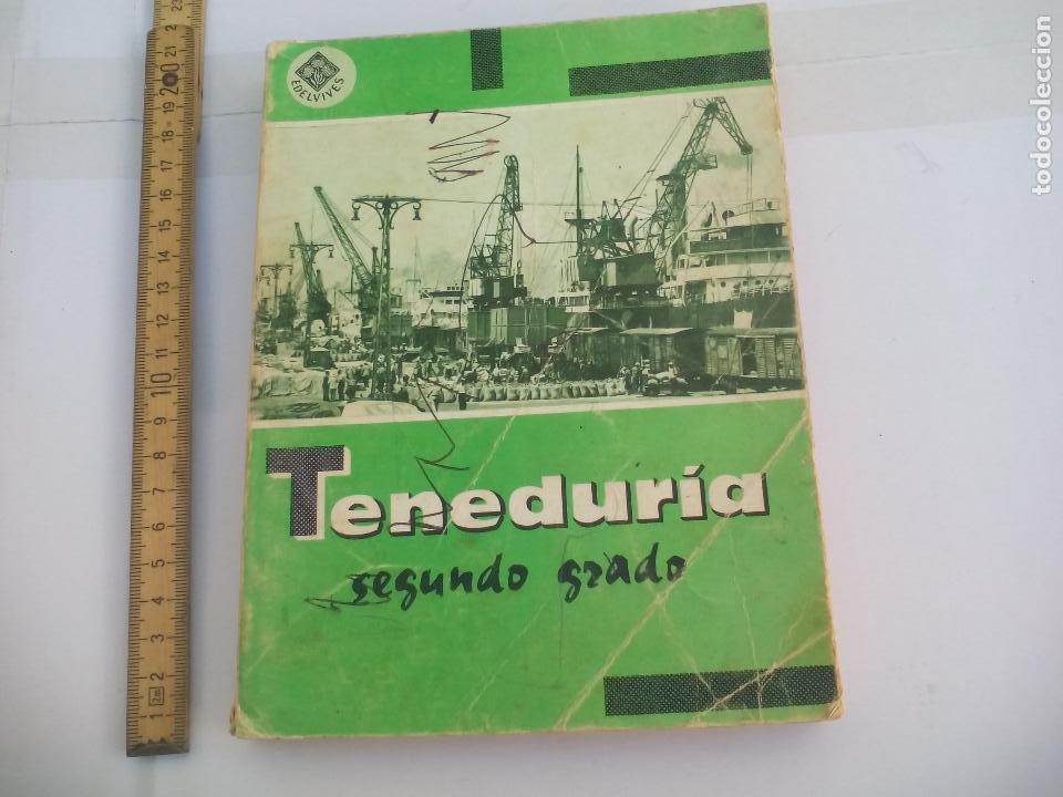 Libros: Tenedur&iacute;a de libros segundo grado editorial Luis Vives 1973 - Foto 1