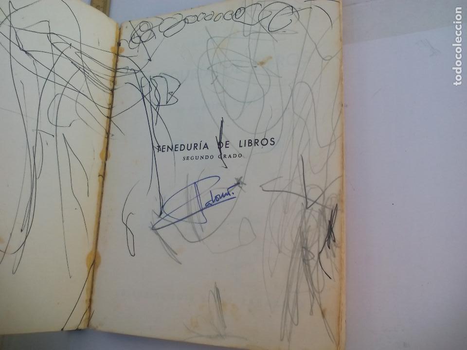 Libros: Tenedur&iacute;a de libros segundo grado editorial Luis Vives 1973 - Foto 2