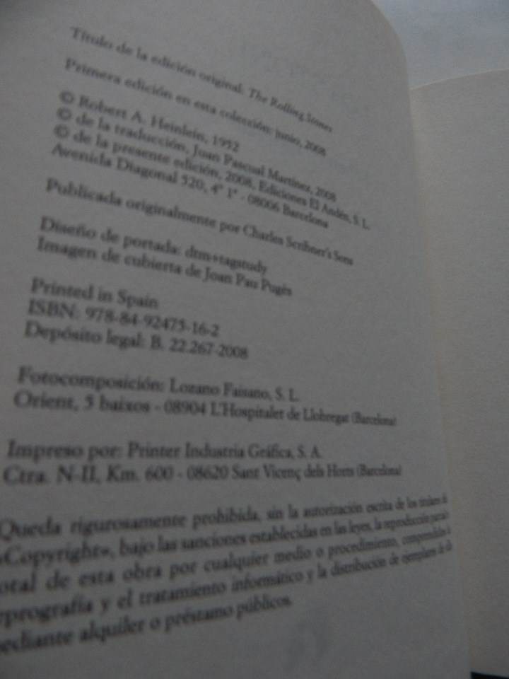 Libros: Los Stone - Robert A. Heinlein - Foto 4