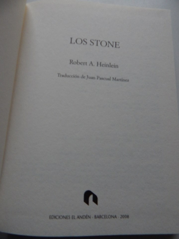 Libros: Los Stone - Robert A. Heinlein - Foto 5