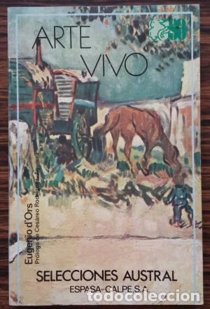 Libros: ARTE VIVO - D&acute;Ors,Eugenio - Foto 1