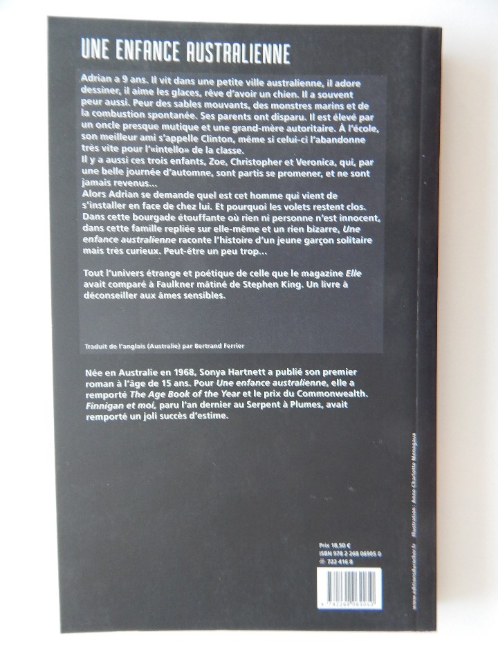 Libros: Une enfance australienne - Sonya Hartnett 2010 - Foto 2