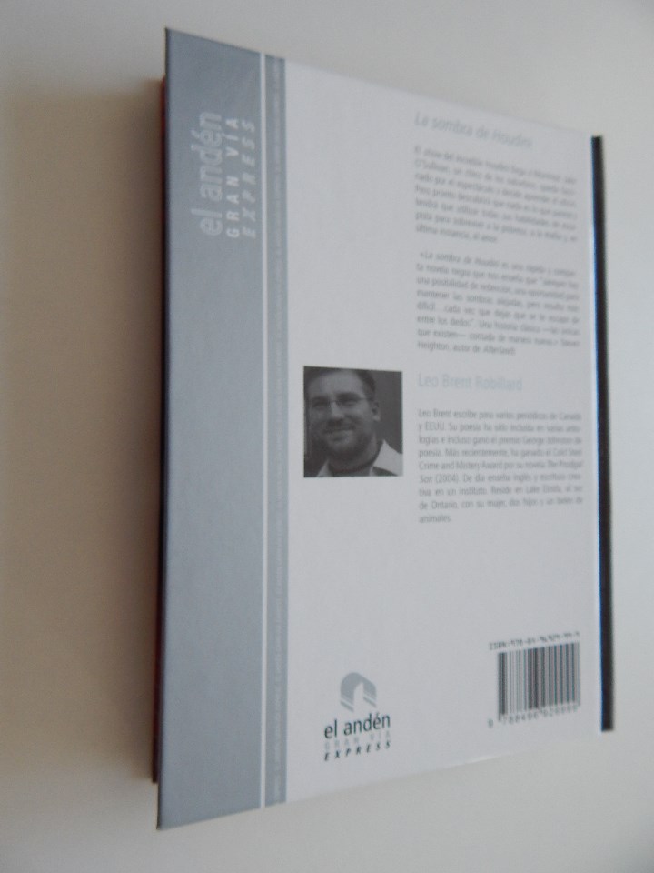 Libros: La sombra de Houdini - Leo Brent Robillard - Foto 2