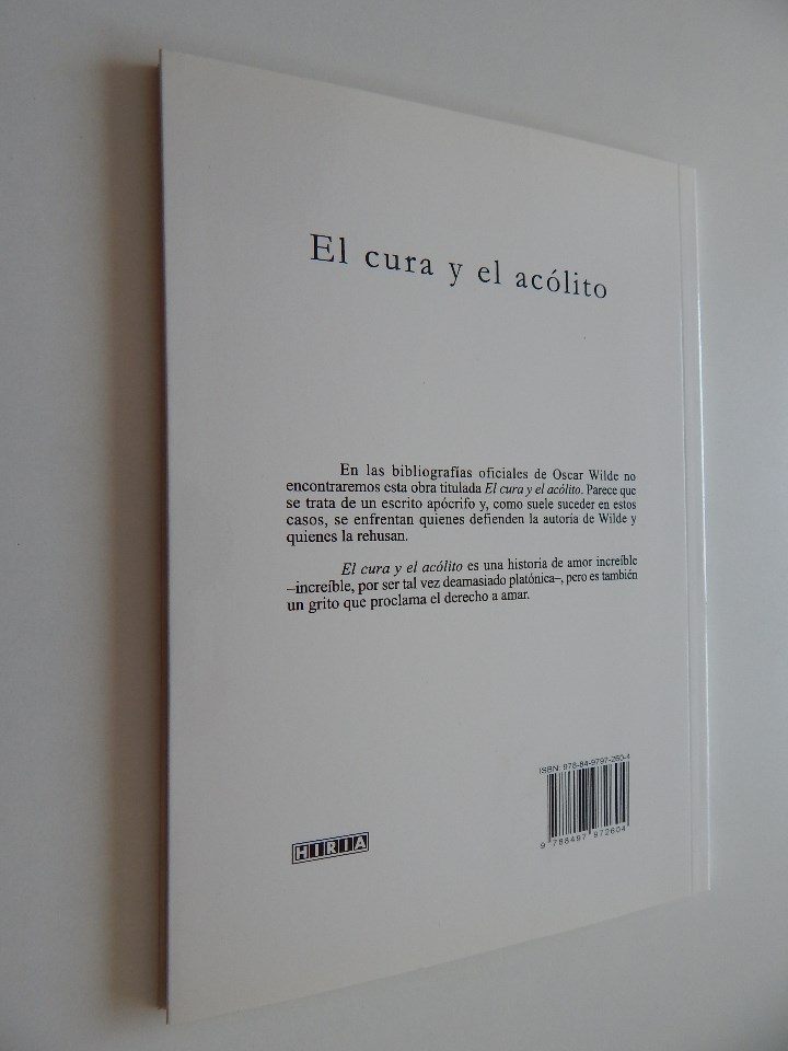 Libros: El cura y el ac&oacute;lito - Oscar Wilde - Foto 2