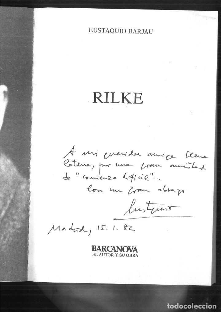 Libros: RILKE. Eustaquio Barjau - Foto 2