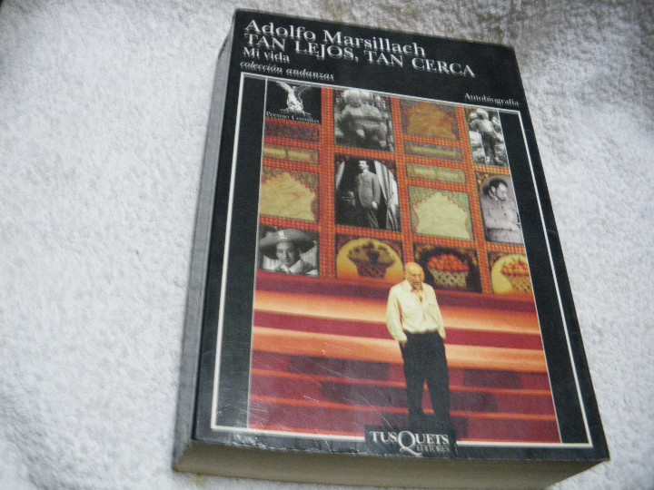 Libros: Tan lejos, tan cerca: Mi vida - Adolfo Marsillach - Foto 1