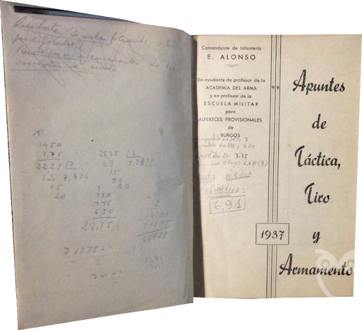 Libros: Apuntes de T&aacute;ctica, Tiro y Armamento - E. Alonso - Foto 5