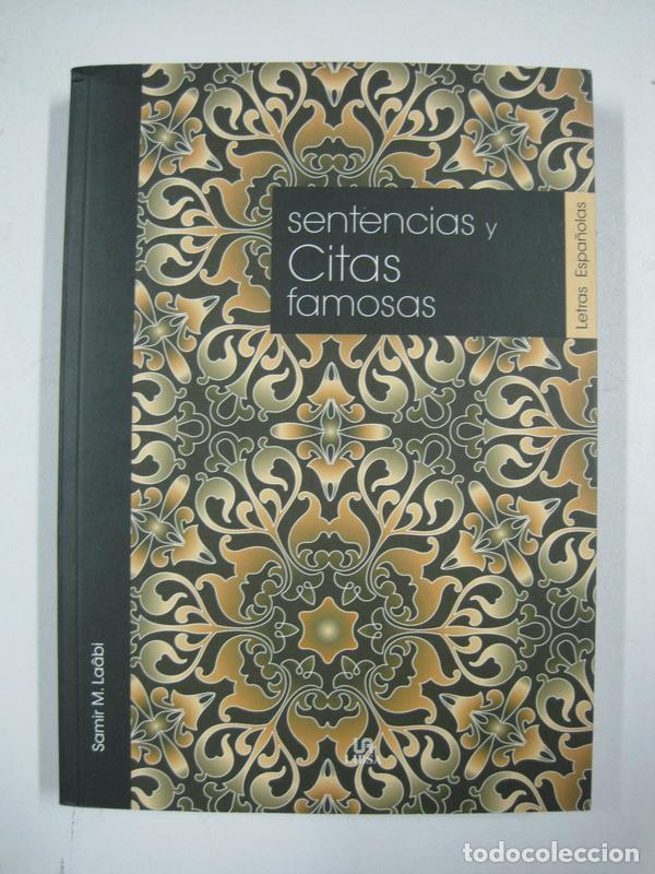 Libros: Sentencias y citas famosas  / Samir M. Laabi - Foto 1