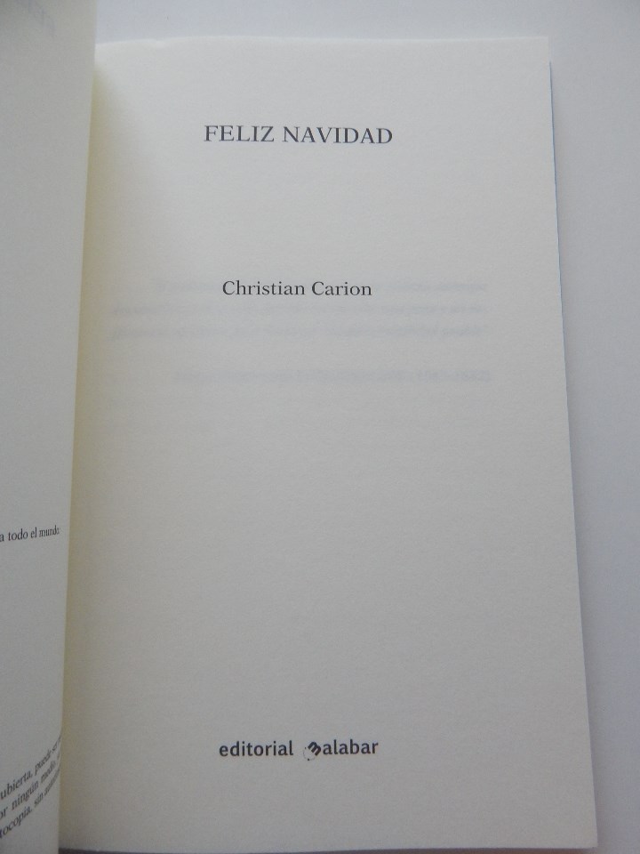 Libros: Feliz Navidad - Christian Carion, 2007 - Foto 5
