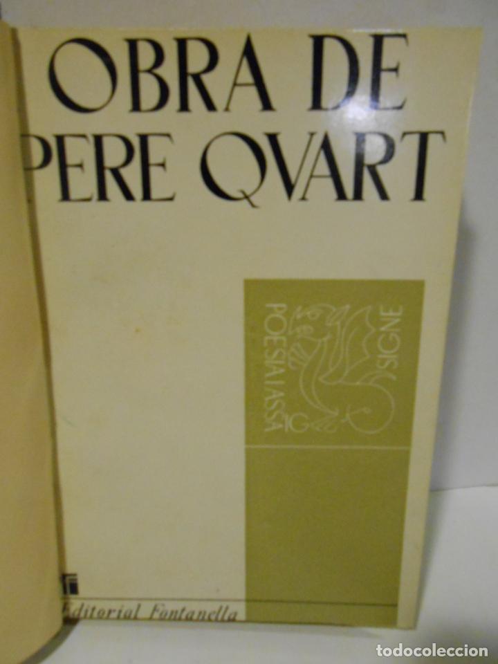 Libros: QUART, Pere.- - Obra de Pere Quart. - Foto 1