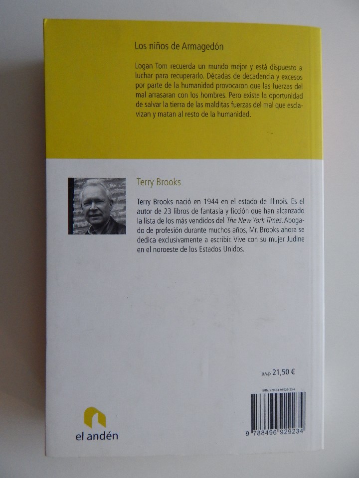 Libros: Los ni&ntilde;os de Armaged&oacute;n - Terry Brooks - Foto 2