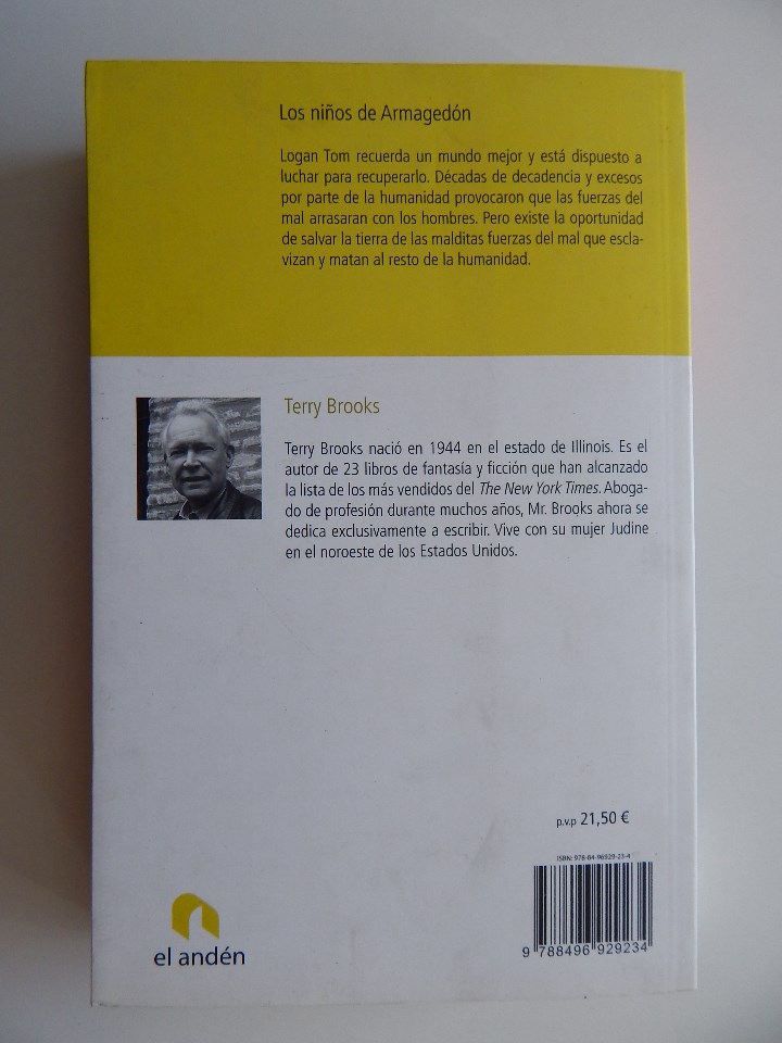 Libros: Los ni&ntilde;os de Armaged&oacute;n - Terry Brooks - Foto 3