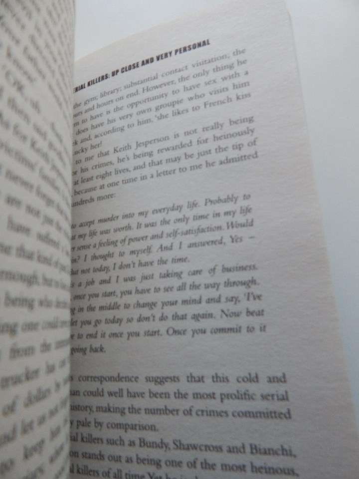 Libros: Serial Killers. Up close and very personal - Victoria Redstall - 2011 - Ingl&eacute;s - Foto 9