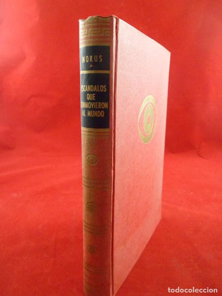Libros: ESCANDALOS QUE CONMOVIERON AL MUNDO. MORUS - Foto 1