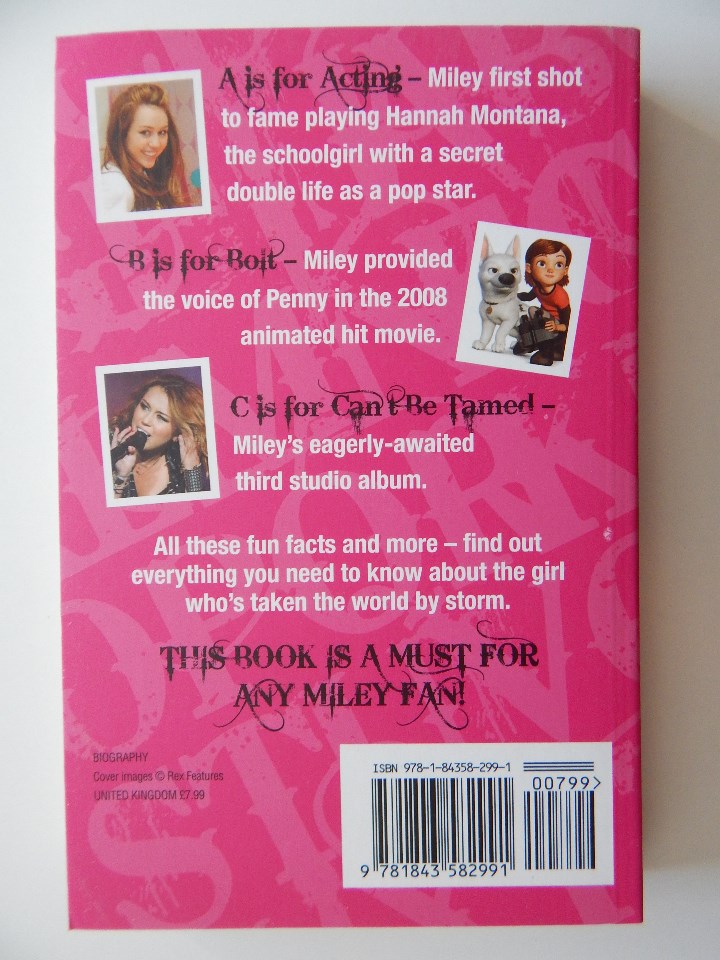 Libros: Miley Cyrus A-Z - Sarah Oliver, 2011 - Libro en ingl&eacute;s - Foto 2