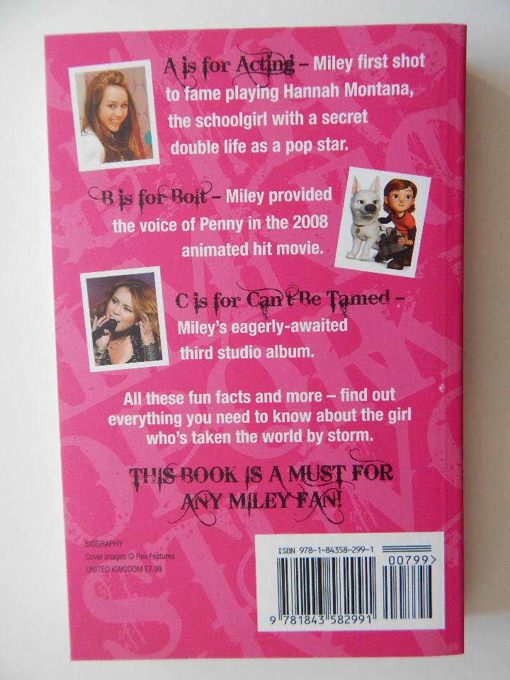 Libros: Miley Cyrus A-Z - Sarah Oliver, 2011 - Libro en ingl&eacute;s - Foto 2
