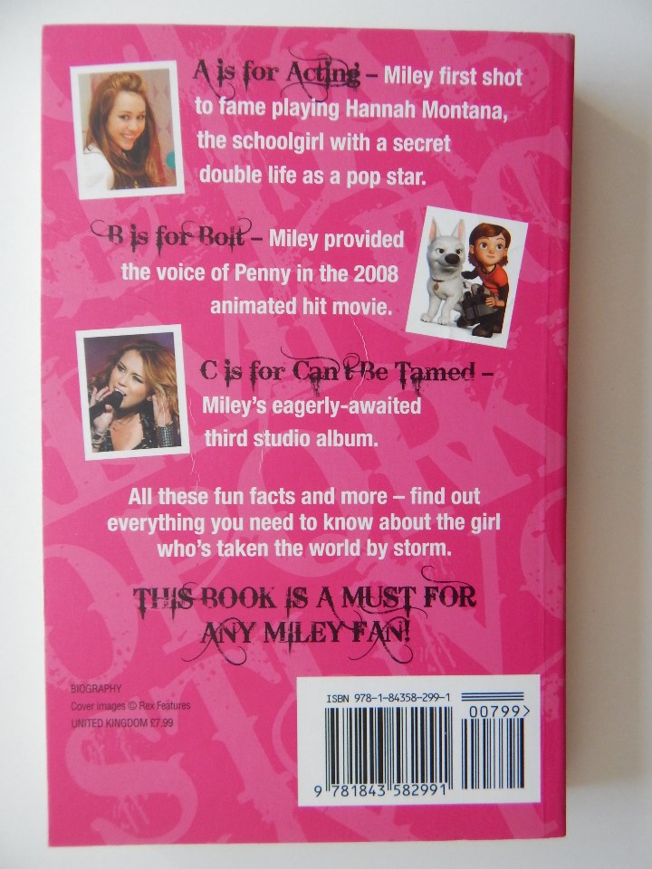 Libros: Miley Cyrus A-Z - Sarah Oliver, 2011 - Libro en ingl&eacute;s - Foto 2