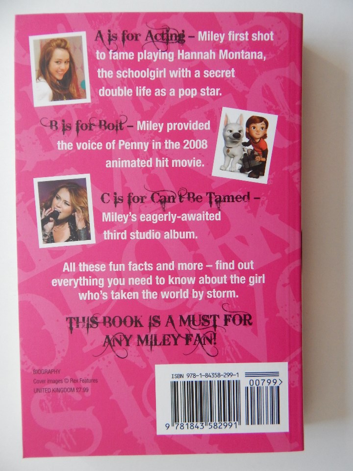 Libros: Miley Cyrus A-Z - Sarah Oliver, 2011 - Libro en ingl&eacute;s - Foto 2