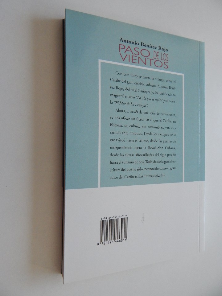 Libros: Paso de los vientos - Antonio Ben&iacute;tez Rojo - Foto 2