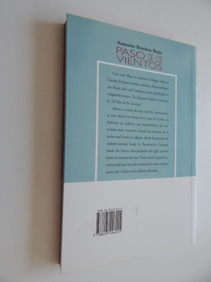 Libros: Paso de los vientos - Antonio Ben&iacute;tez Rojo - Foto 2