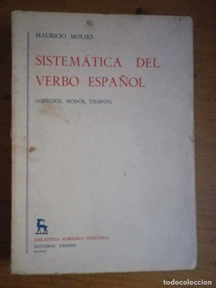 Libros: SISTEMATICA DEL VERBOL ESPA&Ntilde;OL EDITORIAL GREDOS - Foto 1