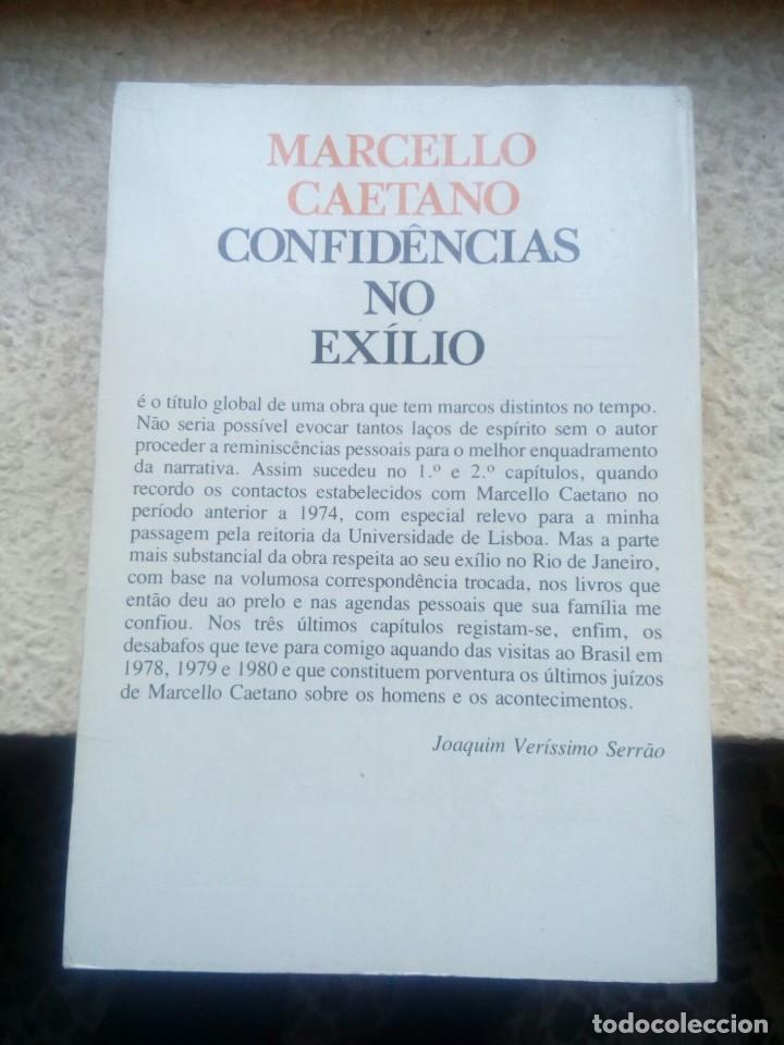 Libros: MARCELLO CAETANO: Confid&ecirc;ncias no ex&iacute;lio - Foto 2