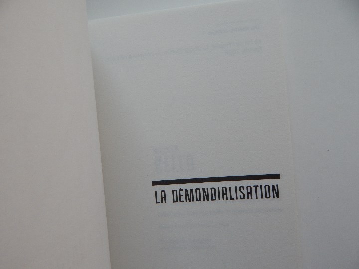 Libros: La d&eacute;mondialisation - Walden Bello, 2011 - Foto 3