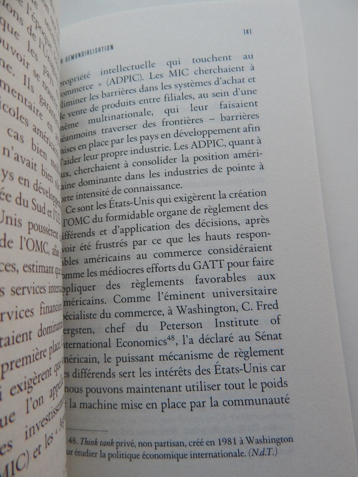Libros: La d&eacute;mondialisation - Walden Bello, 2011 - Libro franc&eacute;s - Foto 11
