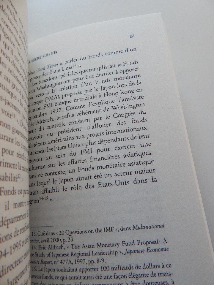 Libros: La d&eacute;mondialisation - Walden Bello, 2011 - Libro franc&eacute;s - Foto 9