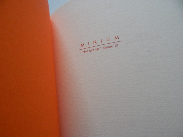 Libros: Minium R&ecirc;ve rare de 1 minute 12 - Fr&eacute;d&eacute;ric Cl&eacute;ment, 2000 - Libro franc&eacute;s - Foto 5