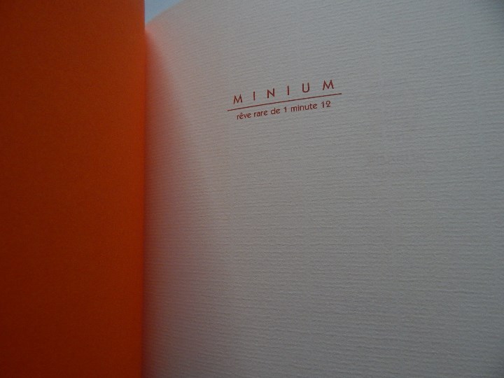 Libros: Minium R&ecirc;ve rare de 1 minute 12 - Fr&eacute;d&eacute;ric Cl&eacute;ment, 2000 - Libro franc&eacute;s - Foto 8