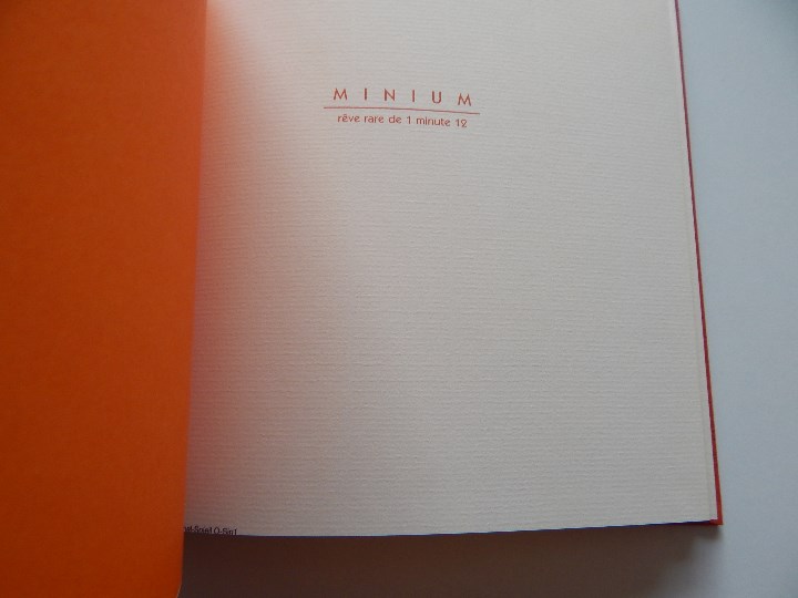 Libros: Minium R&ecirc;ve rare de 1 minute 12 - Fr&eacute;d&eacute;ric Cl&eacute;ment, 2000 - Libro franc&eacute;s - Foto 4