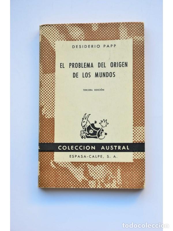 Libros: El problema del origen de los mundos - PAPP, Desiderio - Foto 1