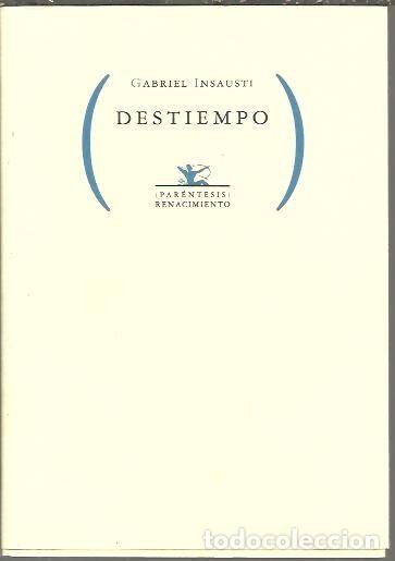 Libros: DESTIEMPO. - INSAUSTI, Gabriel. - Foto 1