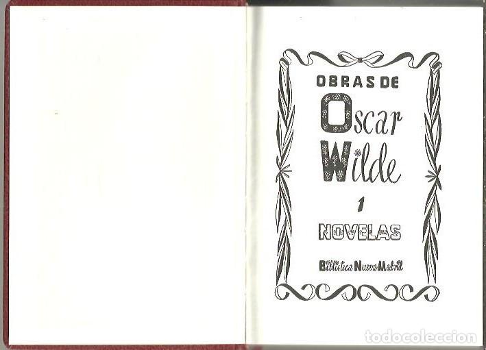 Libros: NOVELAS. - WILDE, Oscar. - Foto 1