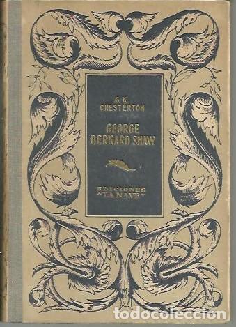 Libros: GEORGE BERNARD SHAW. - CHESTERTON, G. K. - Foto 1