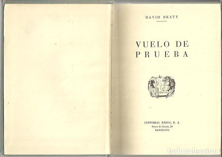 Libros: VUELO DE PRUEBA. - BEATY, David. - Foto 1