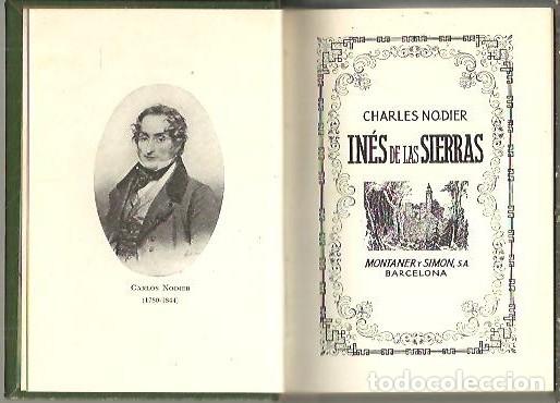 Libros: INES DE LAS SIERRAS. - NOIDER, Carlos. - Foto 1