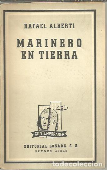 Libros: MARINERO EN TIERRA (1924). - ALBERTI, Rafael. - Foto 1