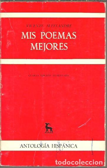 Libros: MIS MEJORES POEMAS. - ALEIXANDRE, Vicente. - Foto 1