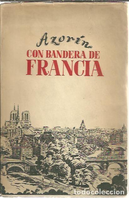 Libros: CON BANDERA DE FRANCIA. - AZORIN. - Foto 1