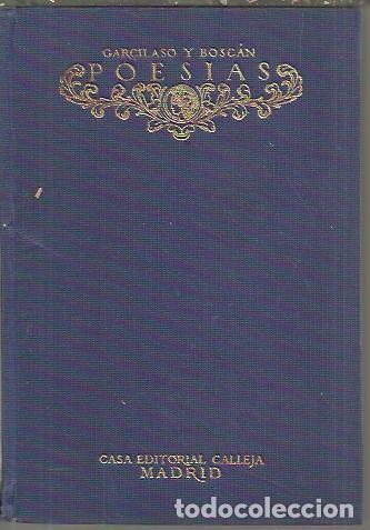 Libros: OBRAS POETICAS. - GARCILASO Y BOSCAN. - Foto 1