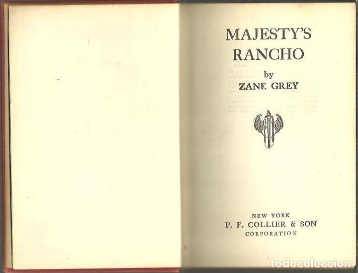 Libros: MAJESTYS RANCHO. - GREY, Zane. - Foto 1