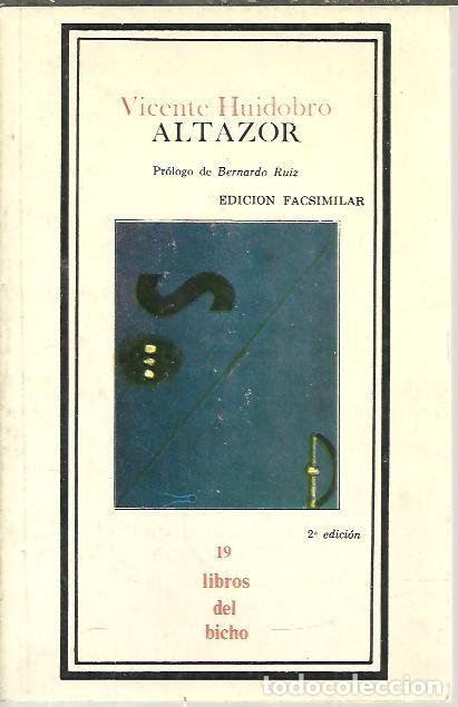 Libros: ALTAZOR. - HUIDOBRO, Vicente. - Foto 1